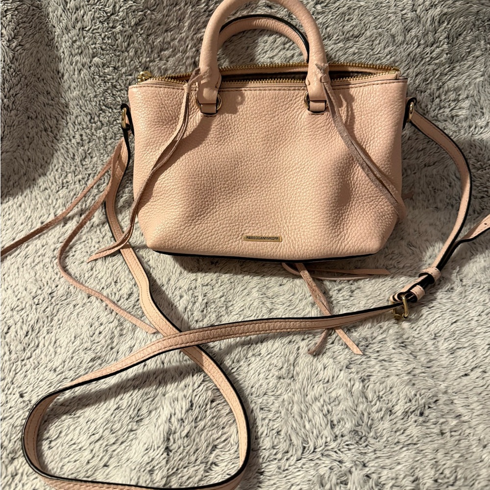 Rebecca Minkoff Elegant Pink Leather Handbag - Picture 2 of 12